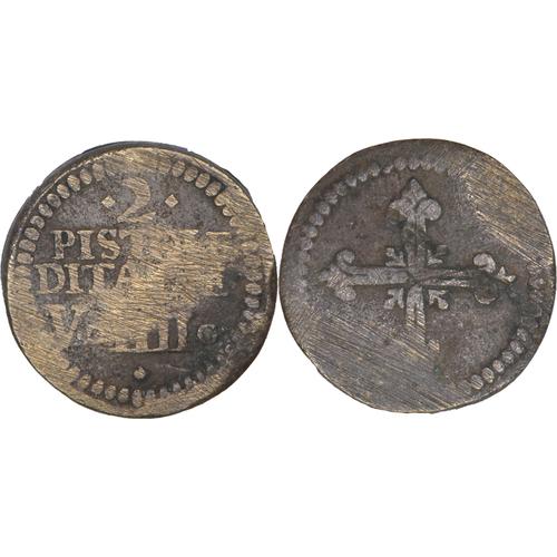 Poids Monétaire - 2 Pistoles DItalie Vd Iiii - Croix - 6,27 G. - Rare - H224