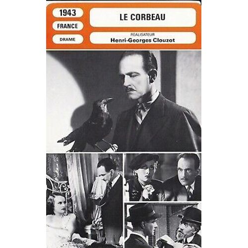Fiche Monsieur Cinema Le Corbeau (1943)