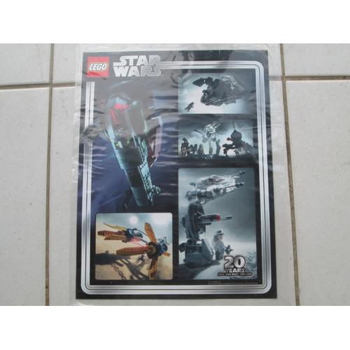 Affiche Lego Star Wars Eme Anniversaire 33 Cm Par 25 Cm Rakuten