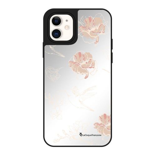 Coque Iphone 11 Miroir Fleurs Blanches Design La Coque Francaise.