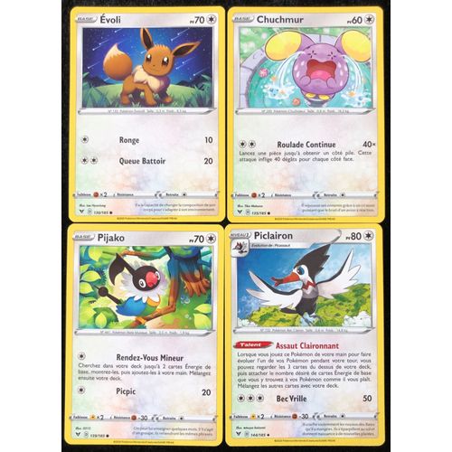 Voltage Eclatant - Evoli (130) + Chuchmur (135) + Pijako (138) + Piclairon (144/185)