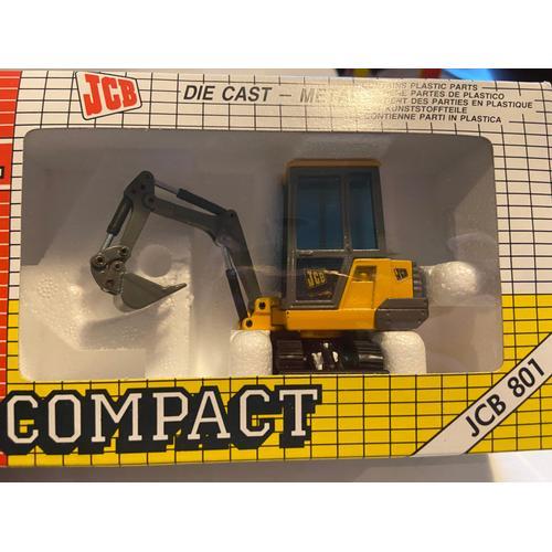 Mini Pelle Jcb 801 Joal Compact 162 Avec Boîte-Joal