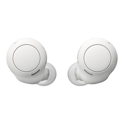 Sony WF-C500 - Écouteurs sans fil avec micro - intra-auriculaire - Bluetooth - blanc