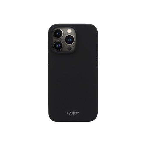 So Seven Recycle Smoothie - Coque De Protection Pour Téléphone Portable - Silicone - Noir - Pour Apple Iphone 13 Pro