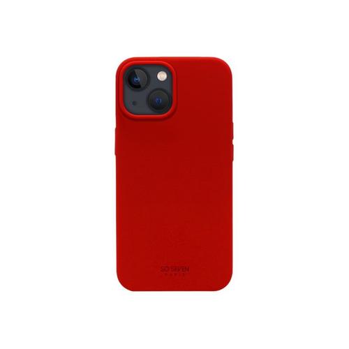 So Seven Recycle Smoothie - Coque De Protection Pour Téléphone Portable - Silicone - Rouge - Pour Apple Iphone 13