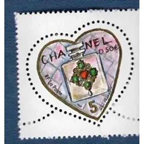 Timbre France 2004 Neuf ** Yt N° 3632 Saint Valentin Coeur De Chanel