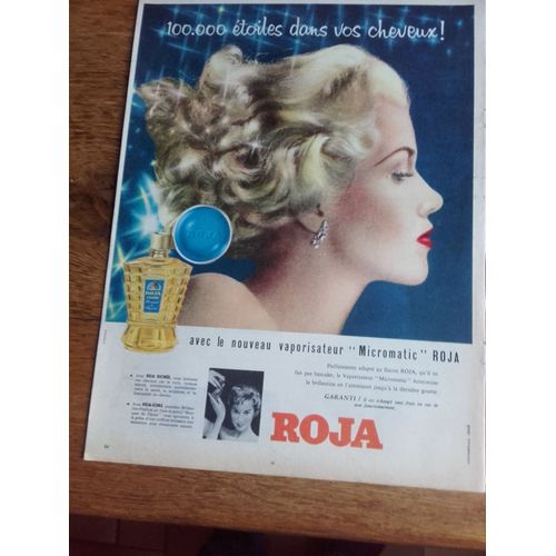 Publicité Années 1950 Nouveau Vaporisateur Micromatic Roja