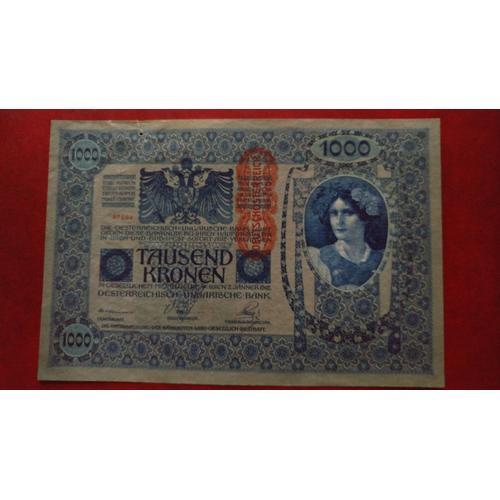 Billet De 1000 Kronen "Femme" Du 02-01-1902