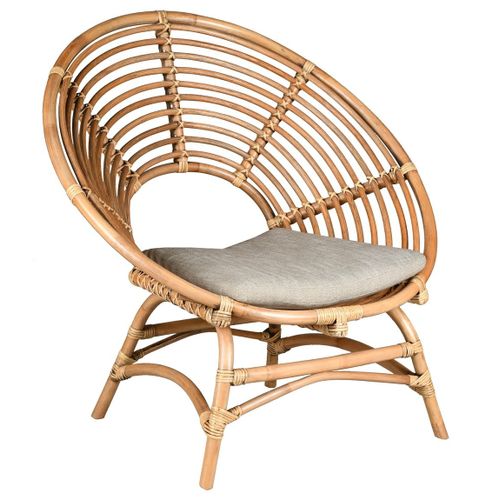 Fauteuil En Rotin Naturel Ajouré