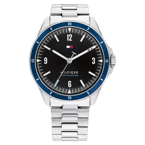 Tommy Hilfiger Montre Argent Analogique Hommes Maverick 1791901