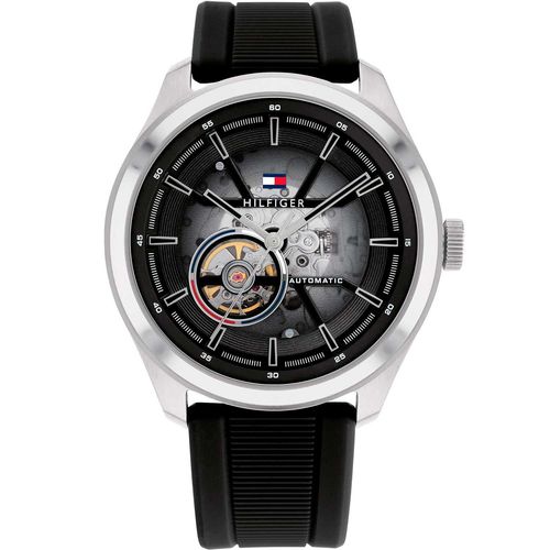 Tommy Hilfiger Montre Noir Analogique Hommes Oliver 1791886
