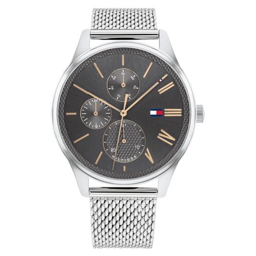 Tommy Hilfiger Montre Argent Multi-Cadrans Hommes Damon 1791846