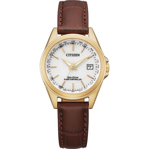 Citizen Montre Marron Analogique Femmes Ec1183-16a