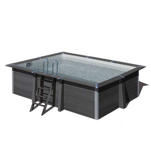 Piscine rectangle composite 4.66 m x 3.26 m x h.1.24 m