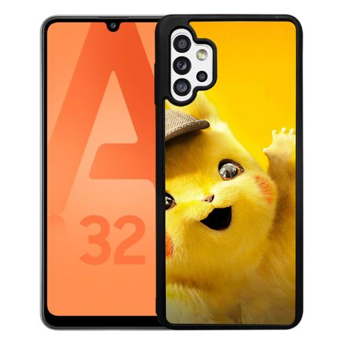 Coque Pour Samsung Galaxy A32 5g - Pikachu Detective