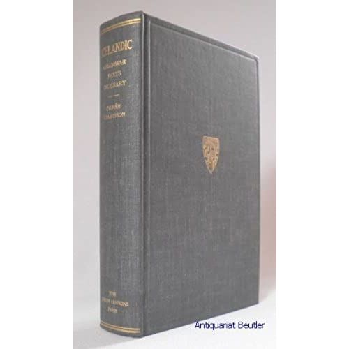Icelandic Grammar, Text And Glossary