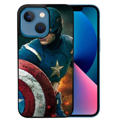 Coque Pour Iphone 13 - Captain America Comics Avengers