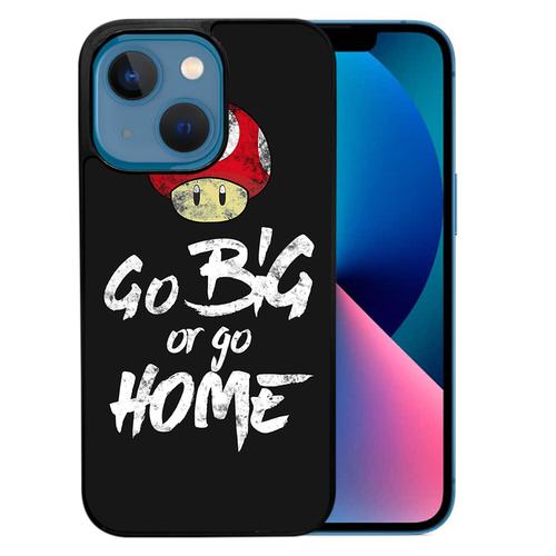 Coque Pour Iphone 13 - Go Big Or Go Home Musculation