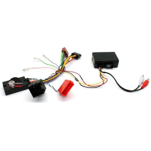 Interface Commande Au Volant Po3p Compatible Avec Porsche 02-07 Ampli Fibre Pioneer Sony