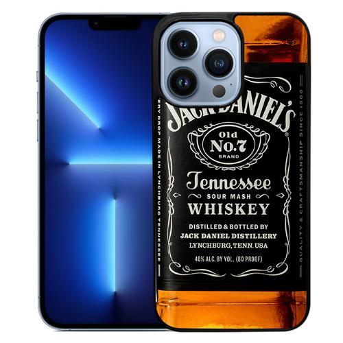 Coque Pour Iphone 13 Pro - Jack Daniels Bouteille