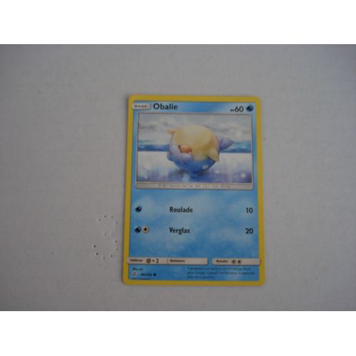 Carte De Jeux Pokemon Obalie - Pv 60 - 2019