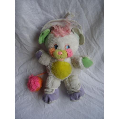 Popples En Peluche Vintage 30 Cm Blanc Mattel