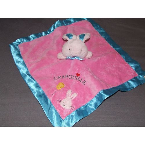 Lapin Doudou Plat Sandy Crapouille
