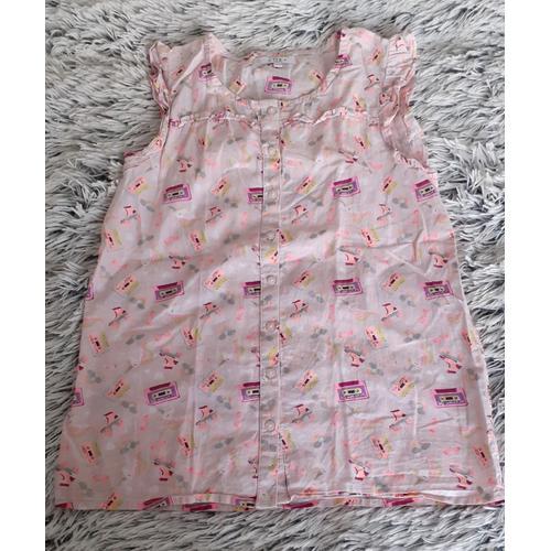 Blouse Rose 12 Ans Tex