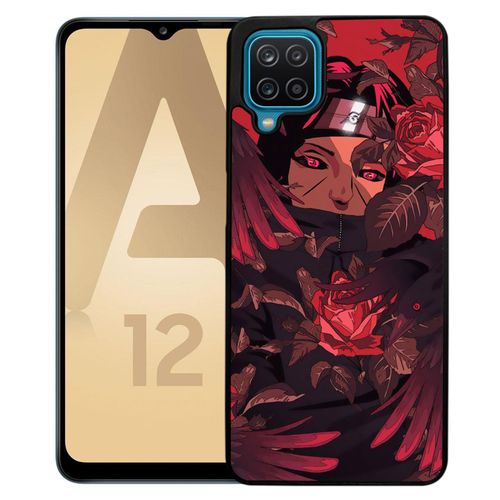 Coque Pour Samsung Galaxy A12 5g - Naruto Itachi Roses