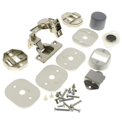 Kit charnieres habillage c00666271 pour Lave-linge Ariston