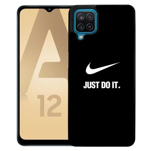 Coque Pour Samsung Galaxy A12 5g - Nike Just Do It Noir