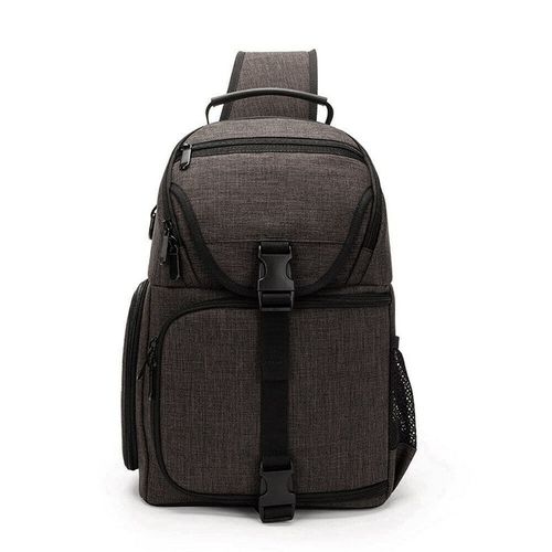 Sac à dos pour Appareil Photo Moderne avec Housse - Gris