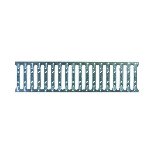 MEA Grille passerelle en acier galvanisé A15 Long.1mètre - PMR pour caniveaux MEA larg.utile 100mm