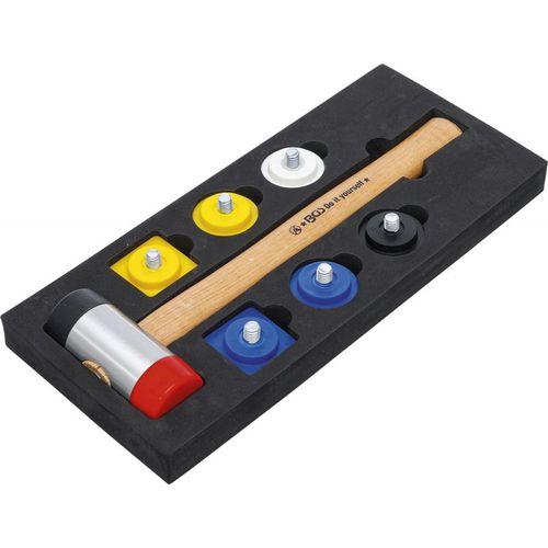 MAILLET A TETE INTERCHANGEABLES 6 RONDES ET 2 CARREES