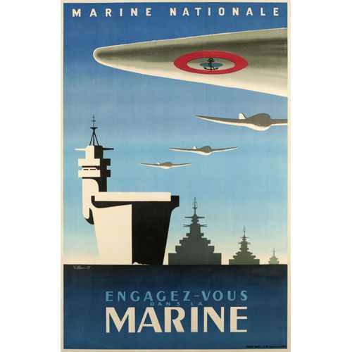 Affiche Marine Nationale