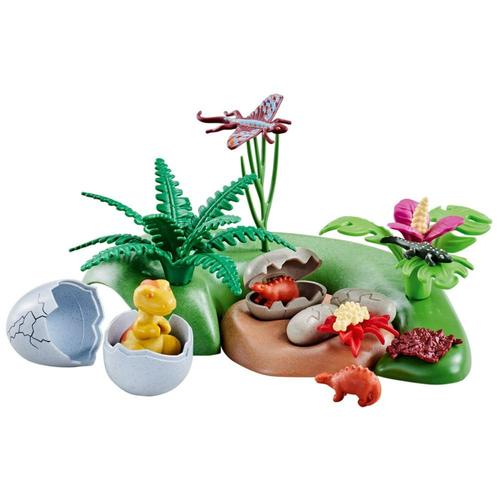 Playmobil 6597 - Bébés Dinosaures Dans Nids