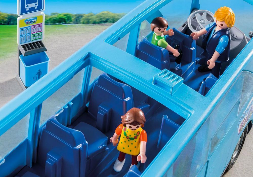 Playmobil City Life 9117 - Bus Funpark - 3