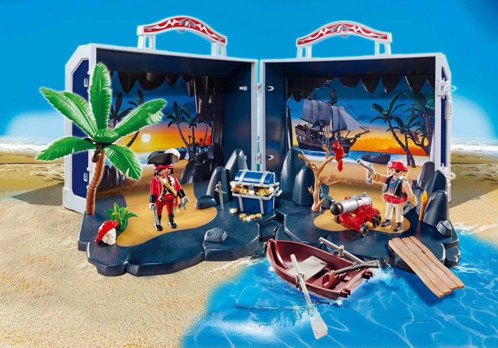 Playmobil Pirates 5947 - Coffre Transportable le Au Trsor De Pirate - 2
