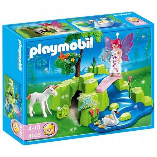 Playmobil Princess 4148 - Compactset Jardin De Fées Avec Licorne