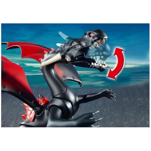 Playmobil Knights 4838 - Dragon Avec Flamme Lumineuse - 4