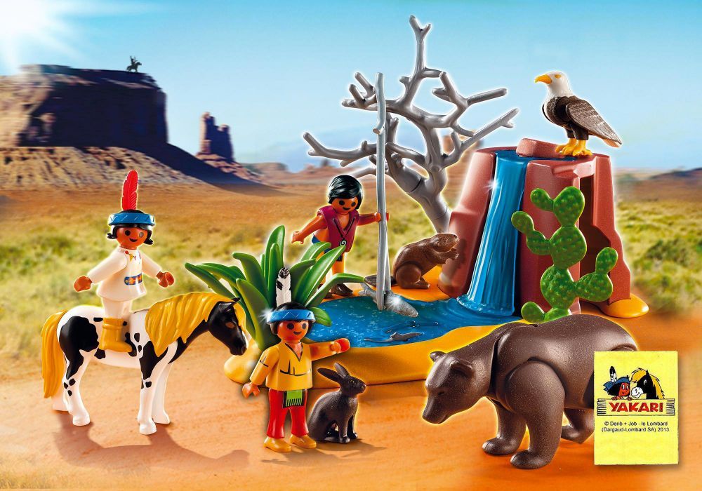 Playmobil Western 5252 - Enfants Indiens Avec Animaux (Yakari) - 2