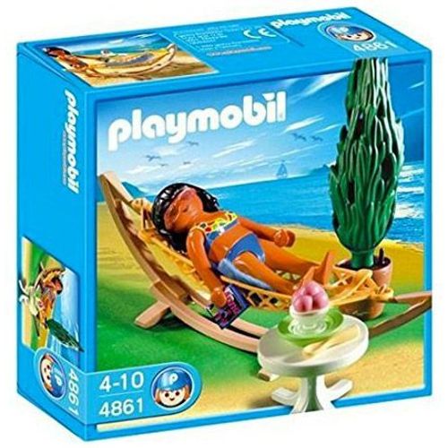 Playmobil Summer Fun 4861 - Femme Avec Hamac