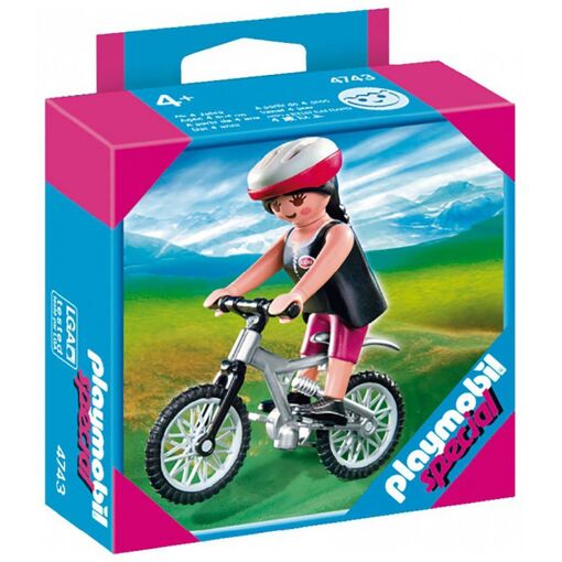 Playmobil Special Plus 4743 - Femme Et Vtt