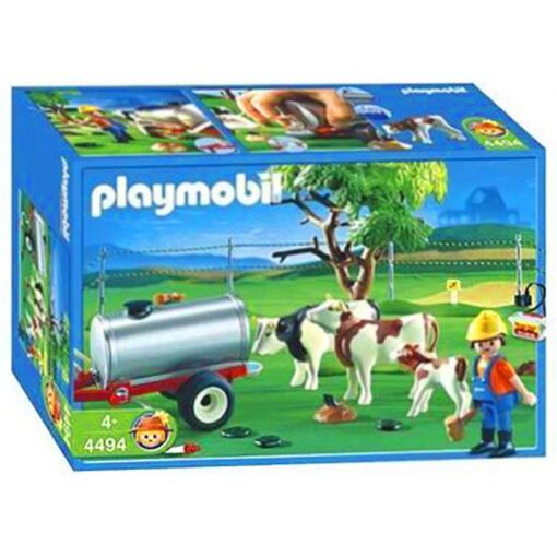 Lot Playmobil Vintage City Life Country - Fermes, Animaux, Personnages, Set 4490 (2005)