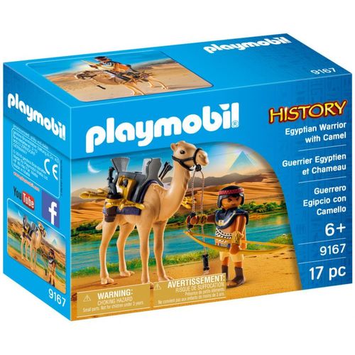 Playmobil History 9167 - Guerrier Egyptien Et Chameau