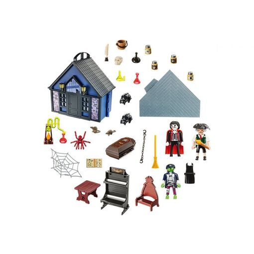 Playmobil Halloween 9312 - Maison Hant�e - 3