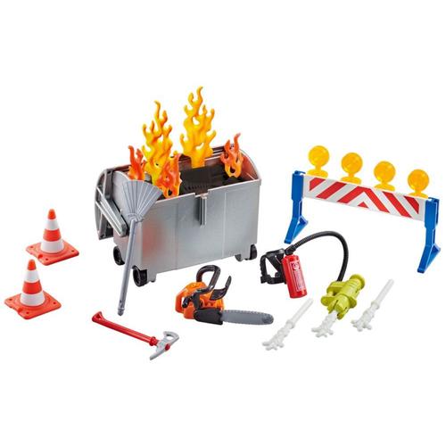 Playmobil 9804 - Matériel De Pompiers