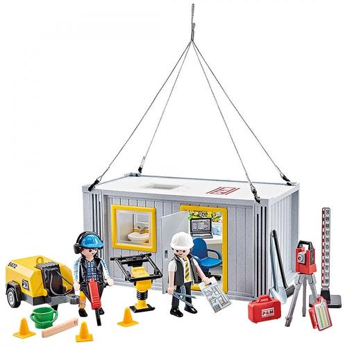 Playmobil 9843 - Ouvriers Et Container