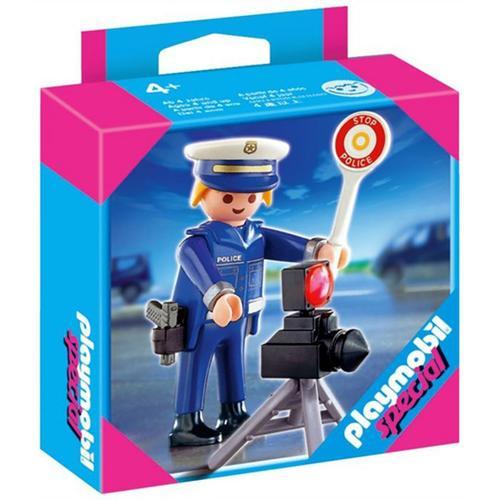Playmobil Special Plus 4669 - Policier Et Radar