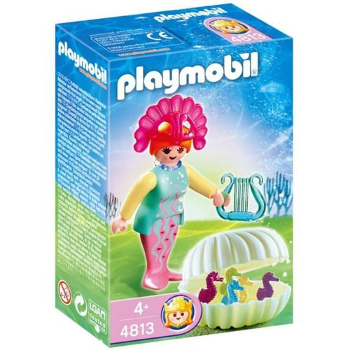 Playmobil Princess 4813 - Sirène Avec Bébés Hippocampes